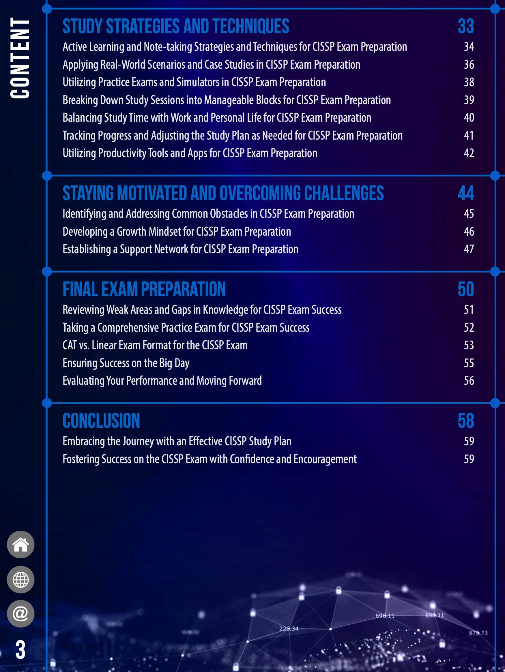 The Ultimate CISSP Study Plan Content