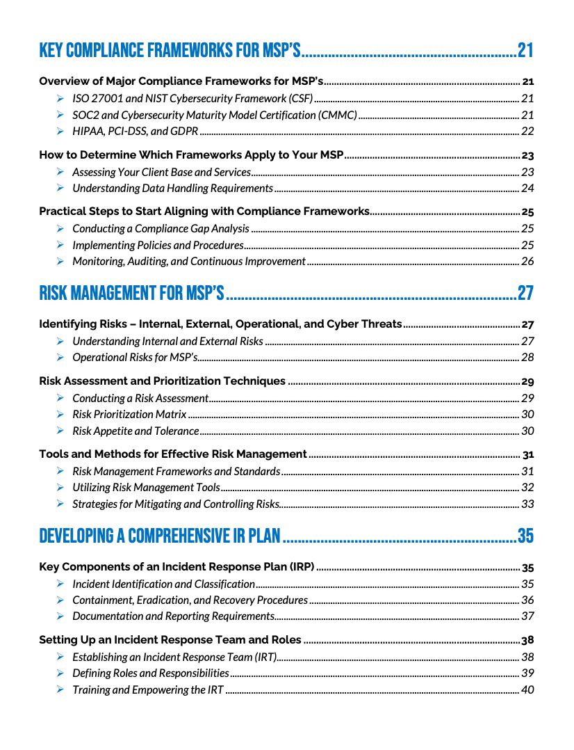 Security and Compliance Best Practices for Scaling MSP's