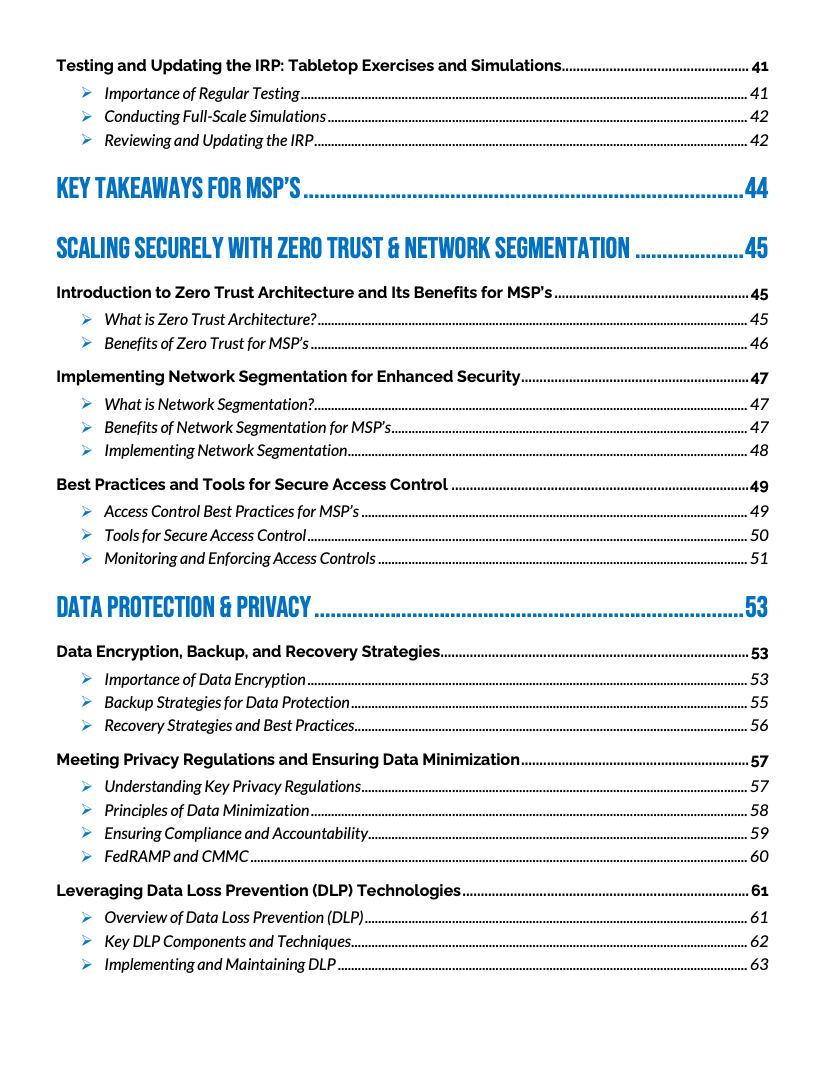 Security and Compliance Best Practices for Scaling MSP's