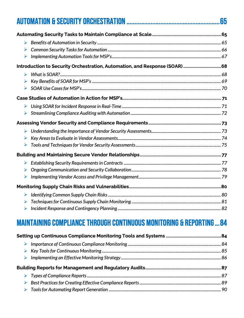 Security and Compliance Best Practices for Scaling MSP's