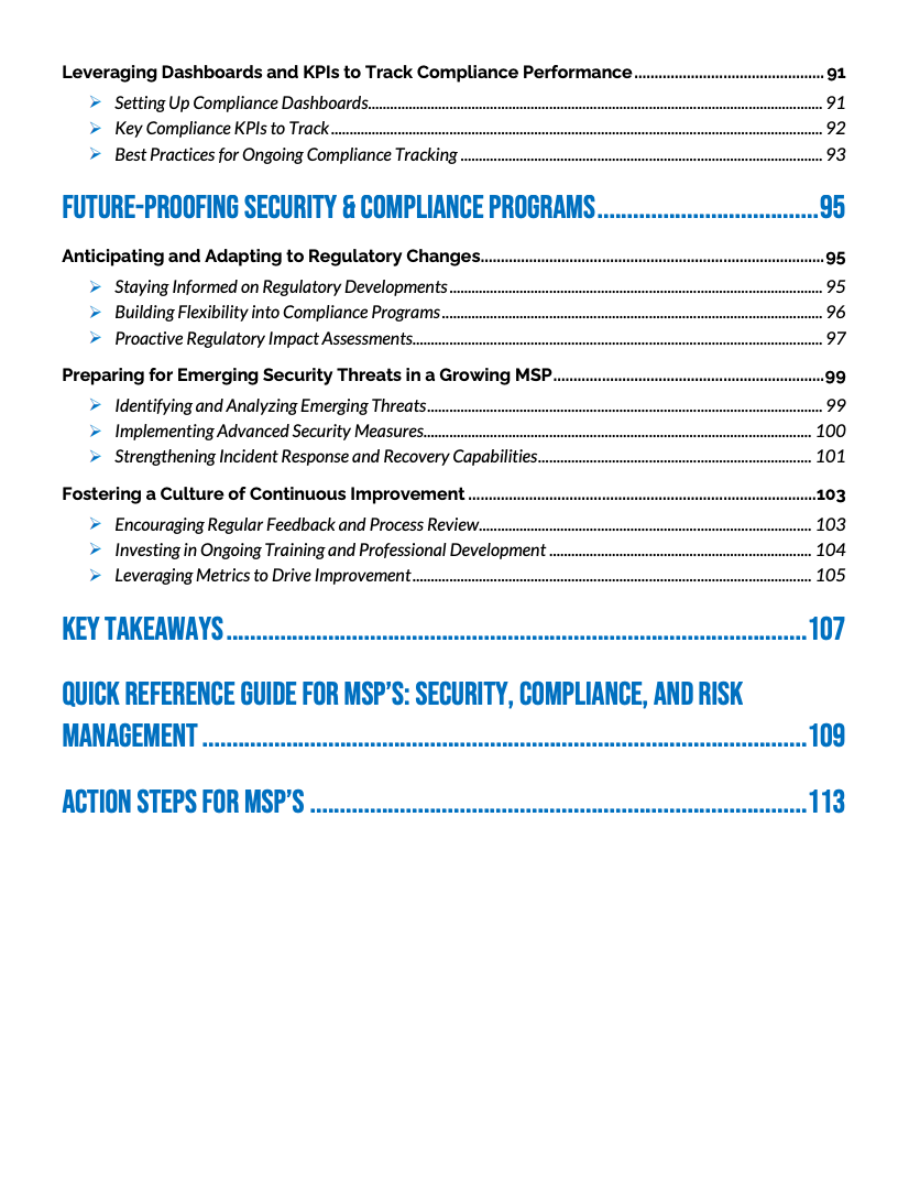 Security and Compliance Best Practices for Scaling MSP's